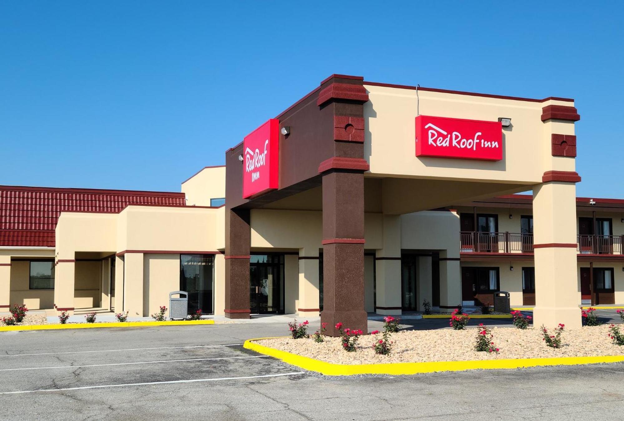 Red Roof Inn Staunton Exterior foto